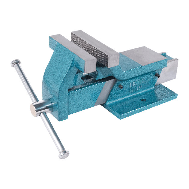 M-2 Steel Vice Square Fixed Base Heavy Duty Plus