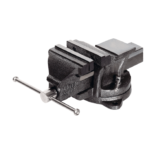 M-12C Cast Iron Bench Vice Swivel Base With Large Anvil