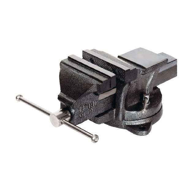 M-12C Cast Iron Bench Vice Swivel Base With Large Anvil